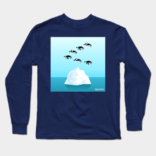 Flying Penguins Long Sleeve T-Shirt